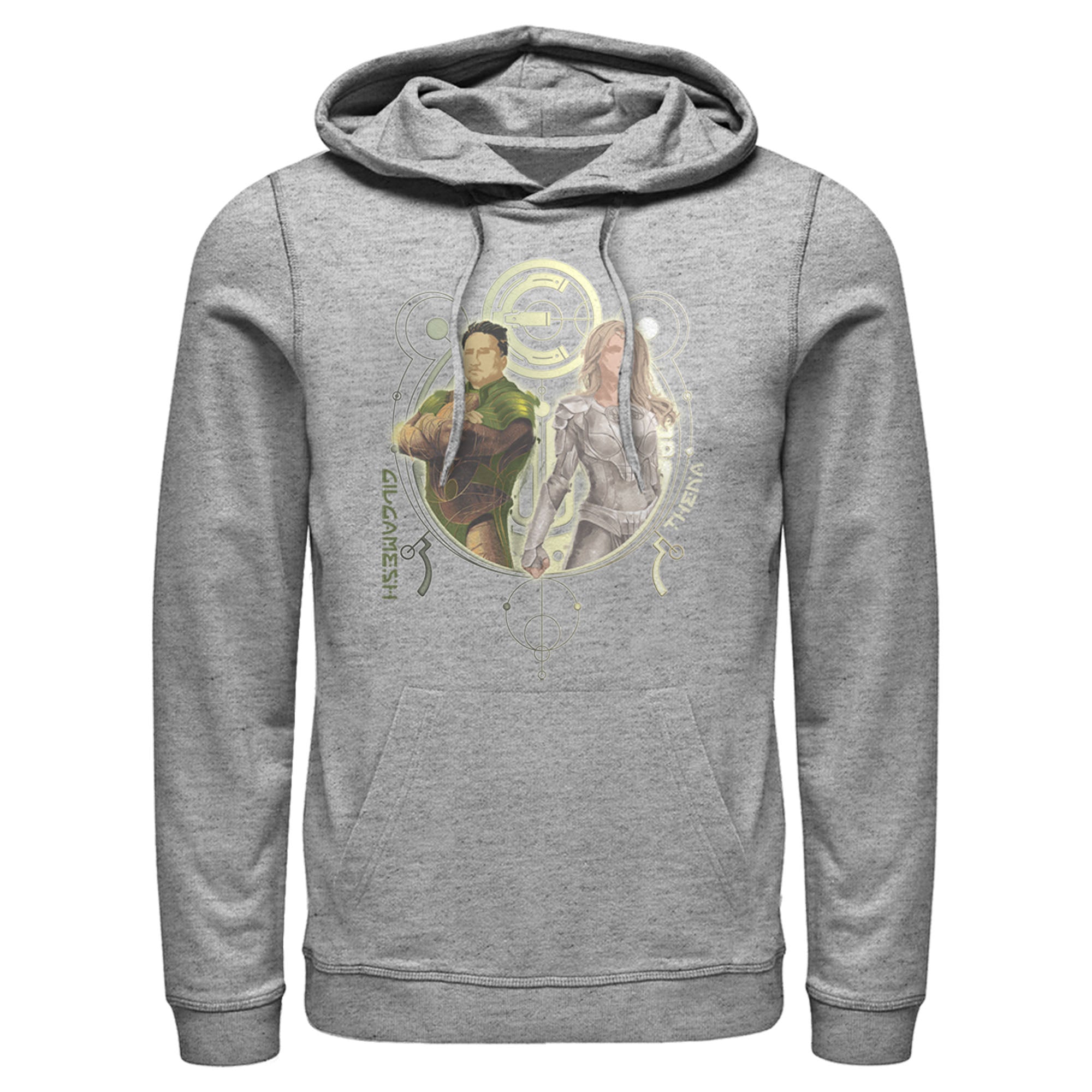 Men’S Marvel Eternals Gilgamesh And Thena Duo Pull Over Hoodie