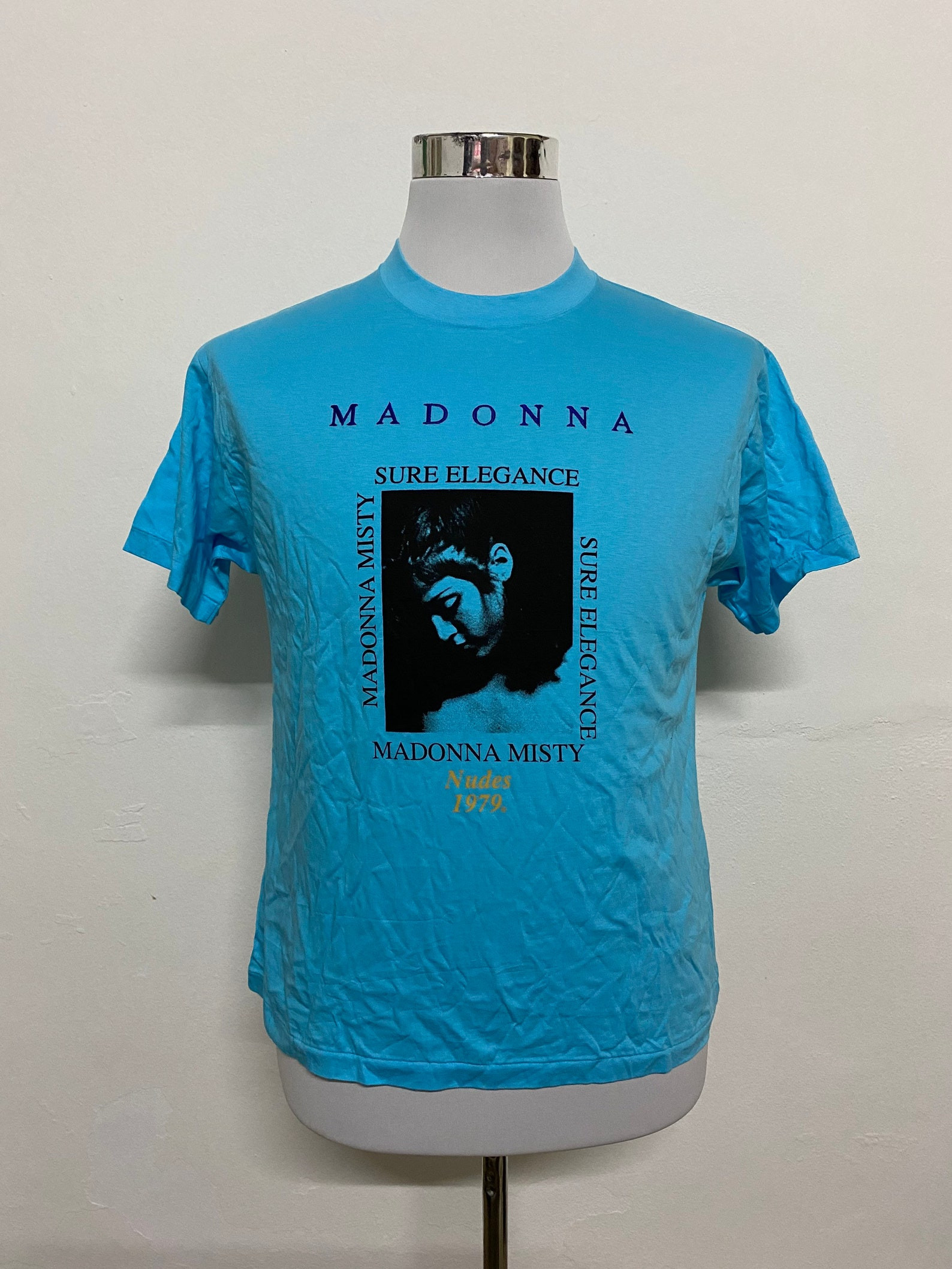 Vtg Madonna Misty Nudes 1979 Tshirt  M