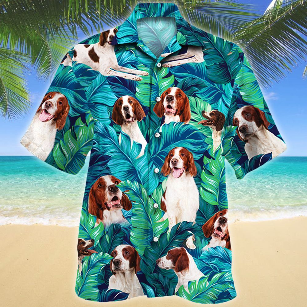 Irish Red And White Setter Dog Lovers Hawaiian Shirt Ha34837