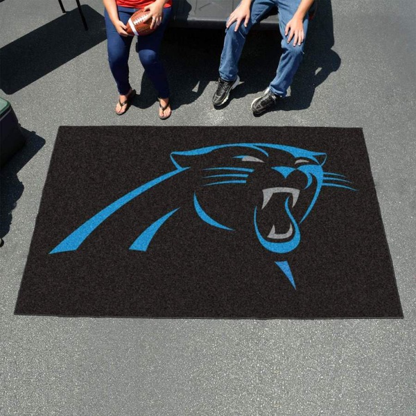 Carolina Panthers rug, Football rug Floor Decor