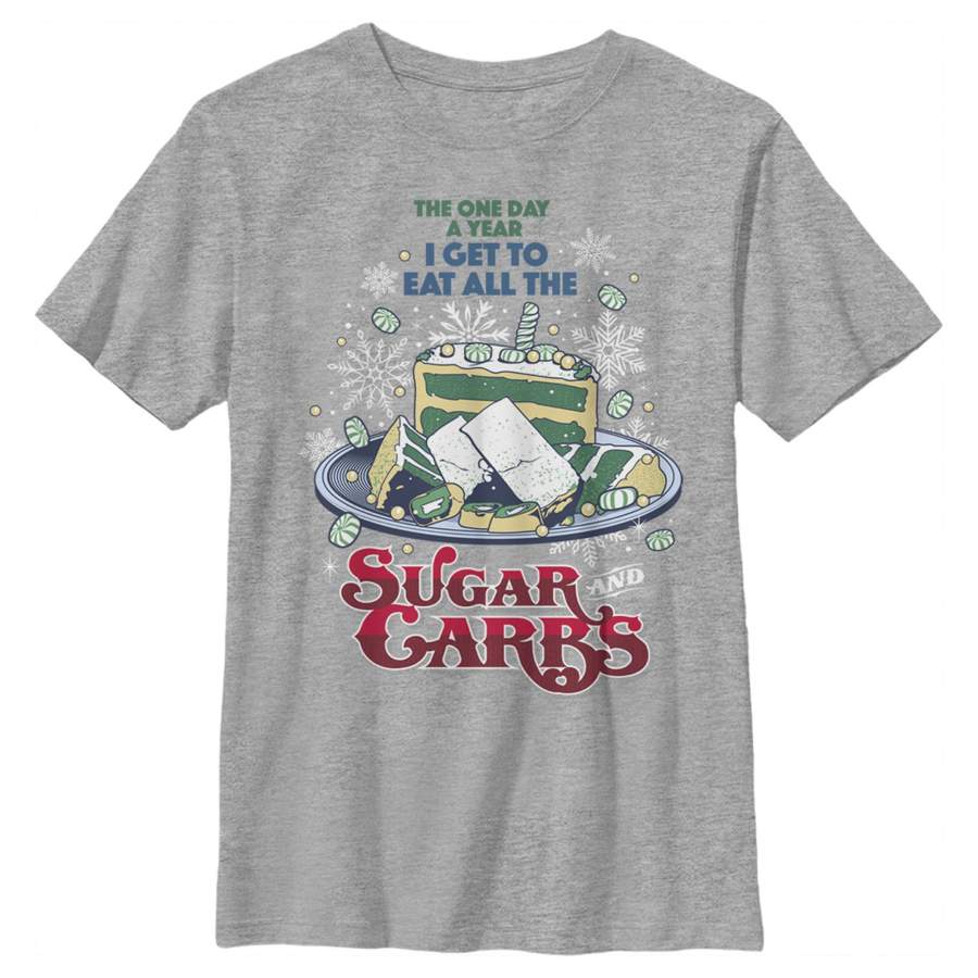 Christmas Chronicles 2 Boy’s Sugar and Carbs  T Shirt