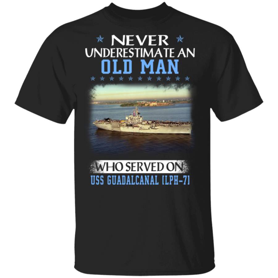 USS Guadalcanal LPH-7 Veterans Day Christmas Gift T-Shirt