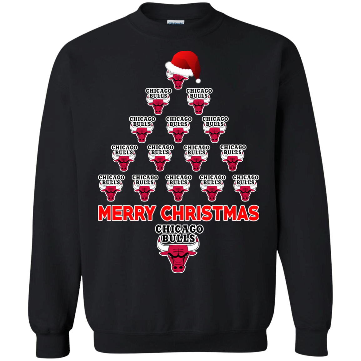 Chicago Bulls Ugly Christmas Sweaters Merry Christmas S S shirt