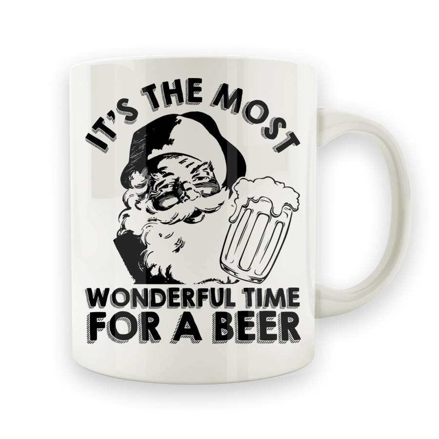 It’s The Must Wonderful Time For A Beer – 15oz Mug