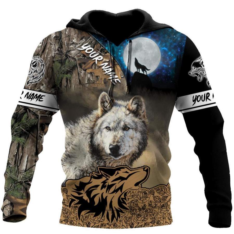 Wofl Lover Customize 3D All Over Printed Shirts For Men And Women