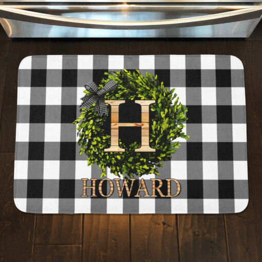 Personalized Rug, Kitchen Rug, Howard Dm12 Custom Doormat All Over Printed