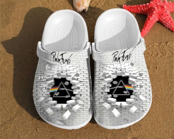 Pink Floyd Rock Band Adults Crocs Crocband Clog Shoes For Men Women Ht