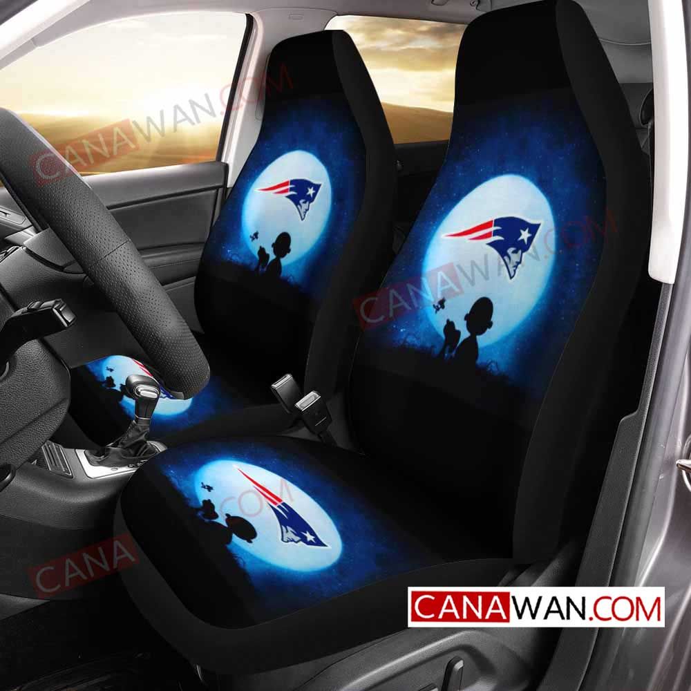 New England Patriots Style128 3D Customized Personalized Car Seat Cover