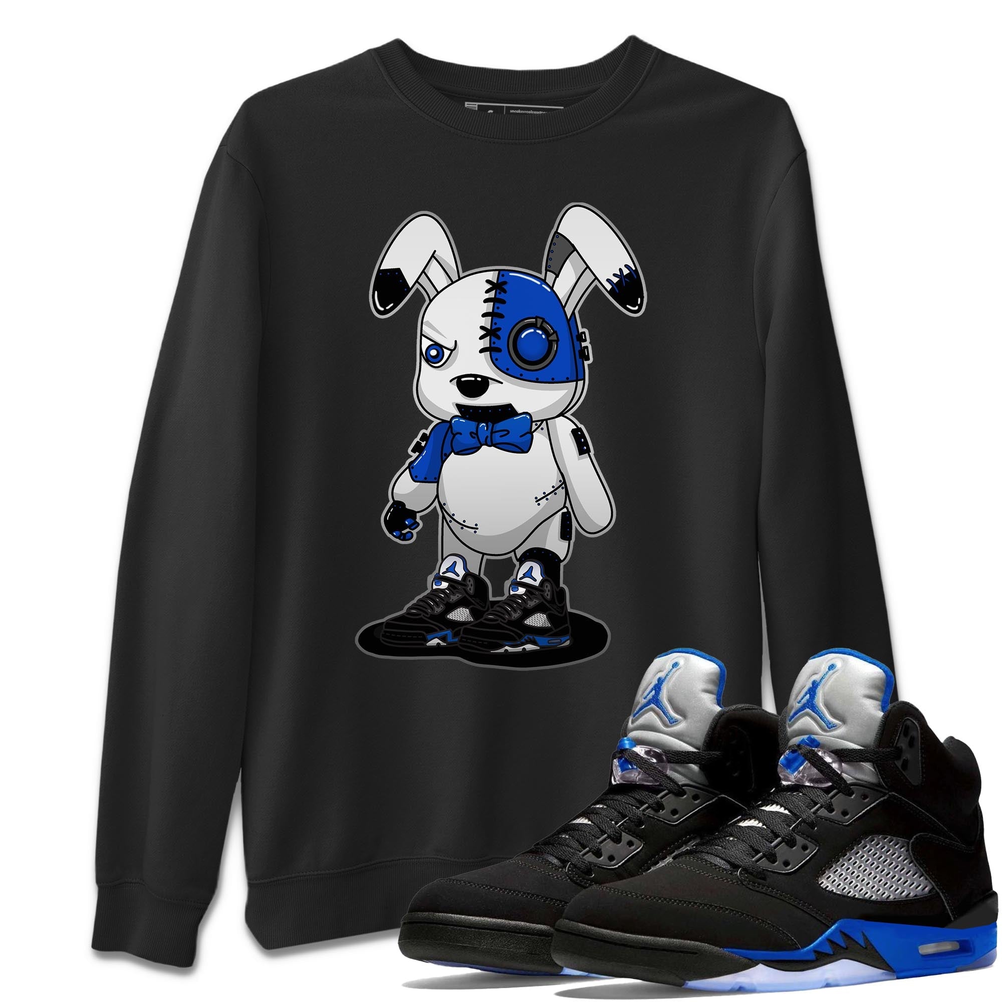 Cyborg Bunny Sweatshirt – Air Jordan 5 Racer Blue