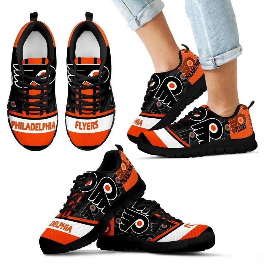 Three Impressing Point Of Logo Philadelphia Flyers Sneakers #163