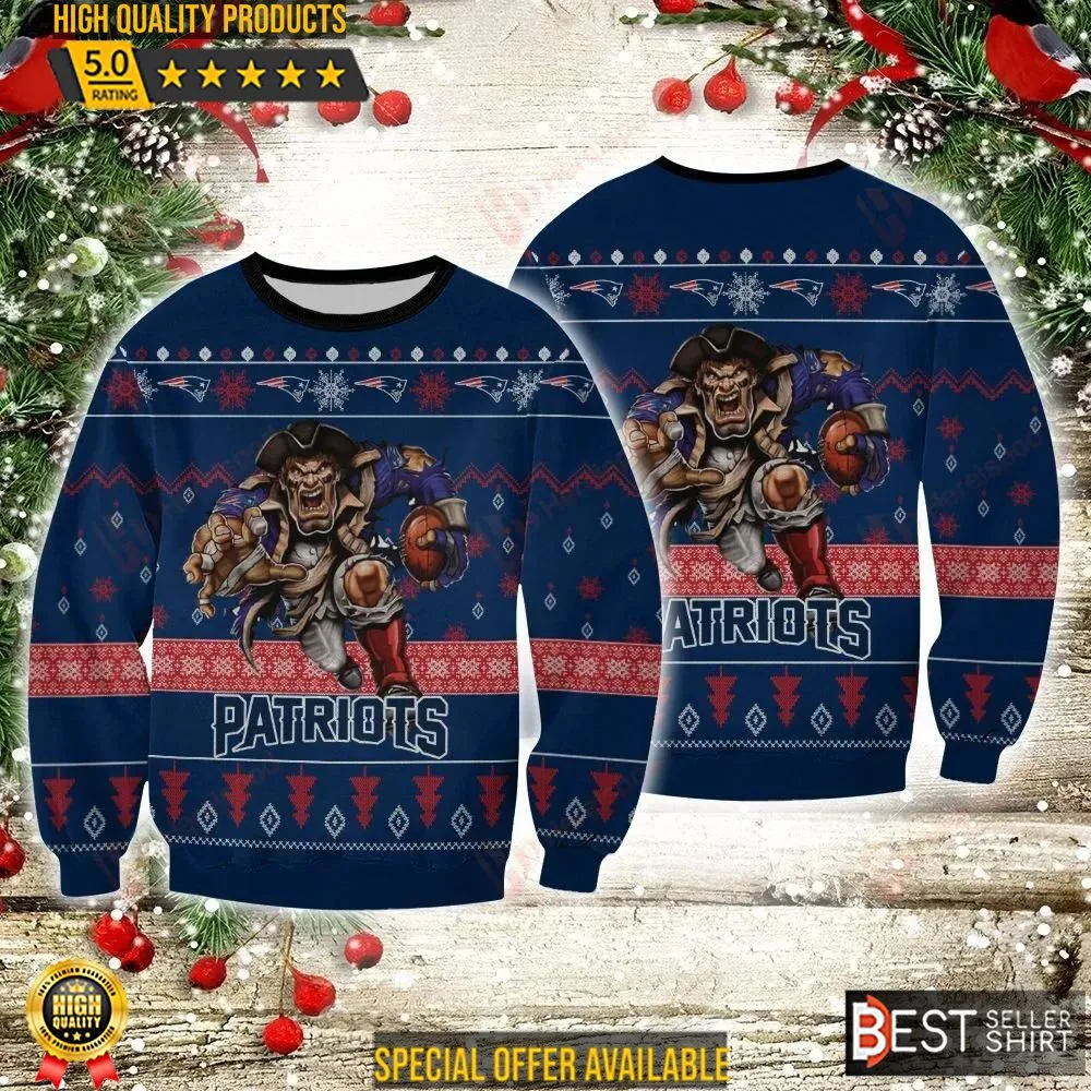 New England Patriots Players Football Christmas Gift For Fan 3D Full Printing Sweatshirt