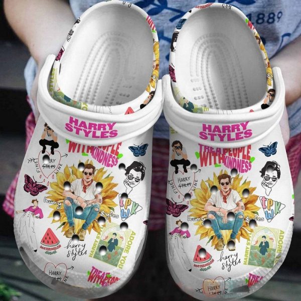 Harry Styles Adults Crocs Crocband Crs Shoes For Men Women Nd