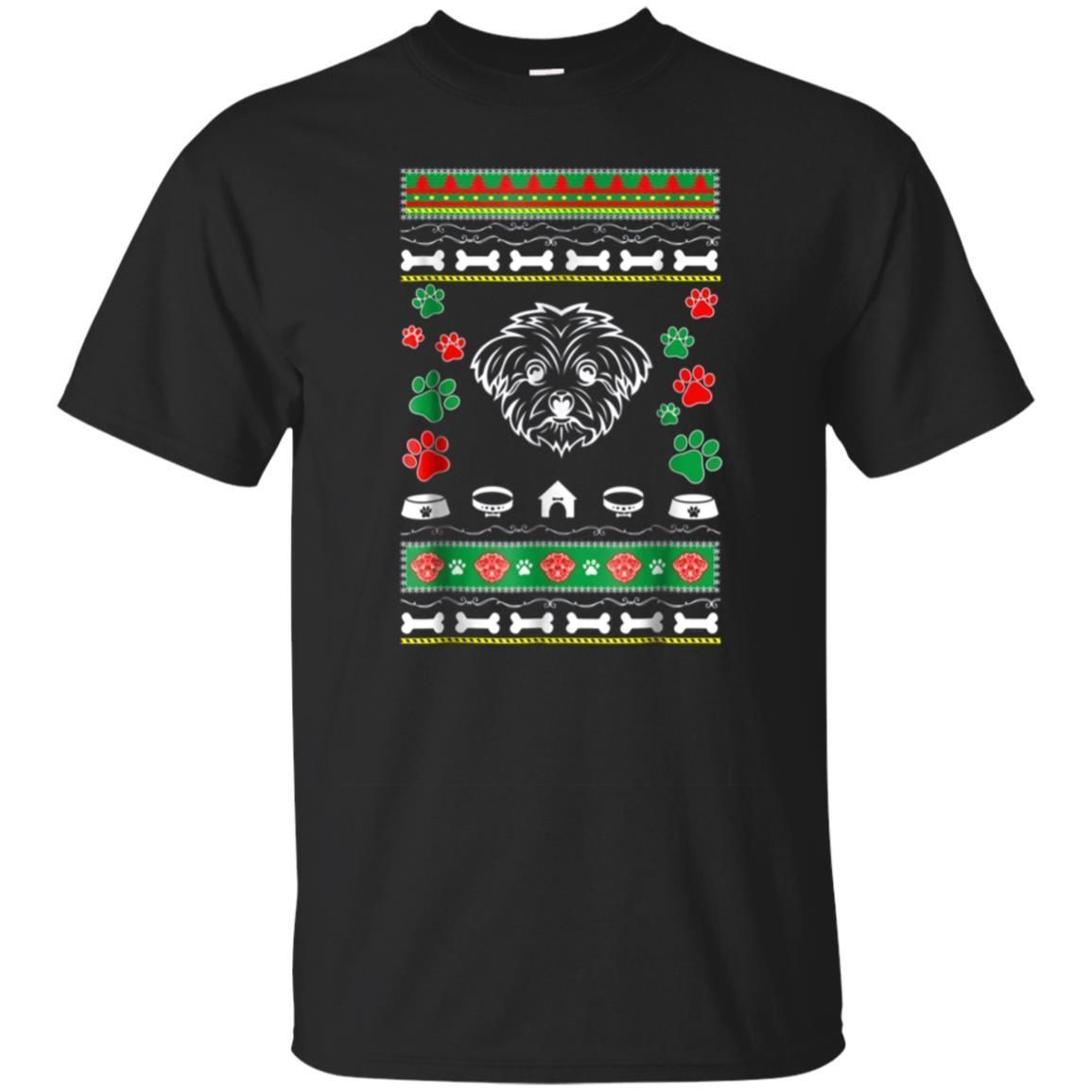 Check Out This Awesome Maltese Lovers Ugly Christmas Gift T Shirt