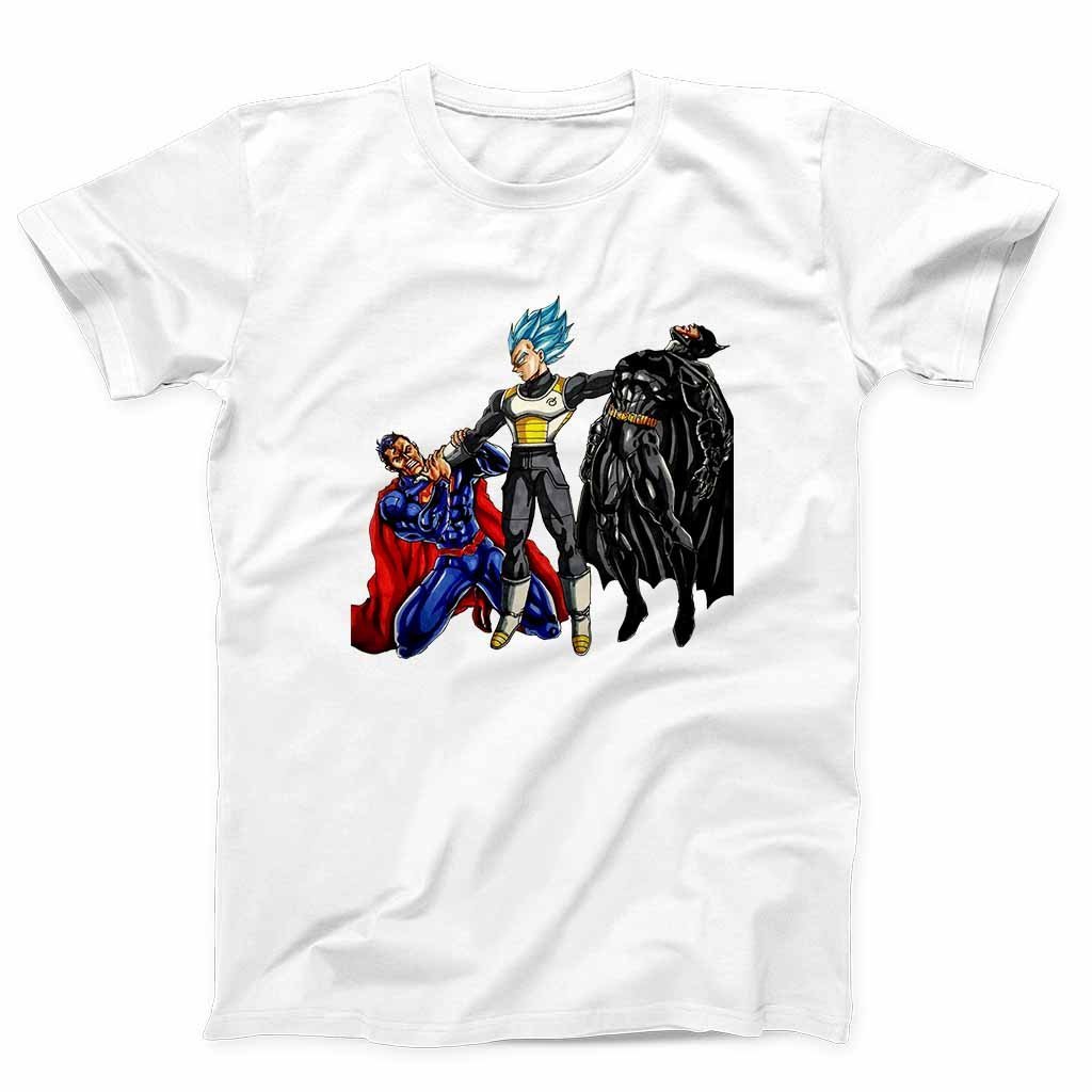 Vegeta Beat Batman Men’s T-Shirt