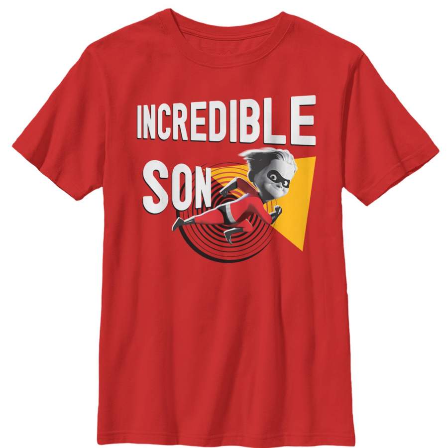 The Incredibles 2 Boy’s Dash Incredible Son  T Shirt