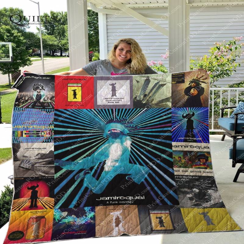 Jamiroquai Albums Quilt Blanket For Fans Ver 17