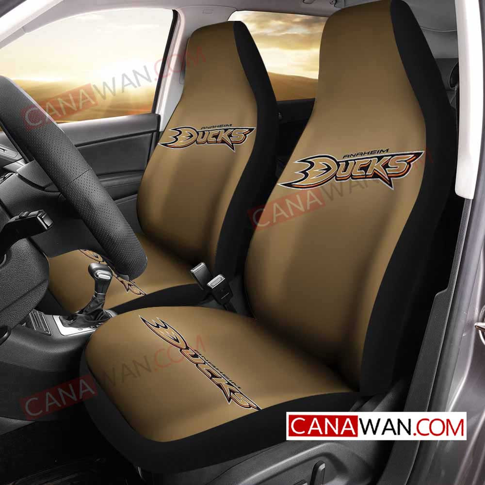 Anaheim Ducks Logo Art Style38 3D Customized Personalized Car Seat Cover