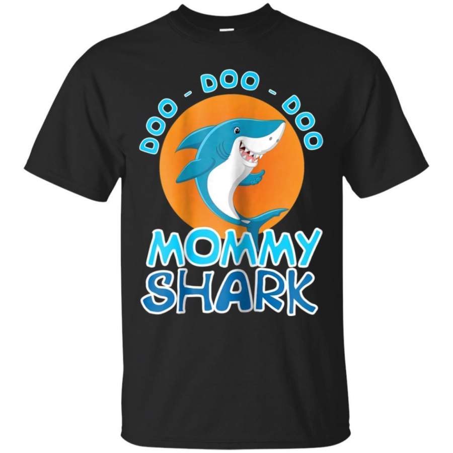 AGR Womens Mommy Shark Doo Doo Doo T Shirt  Matching Shirts Jaq T-shirt