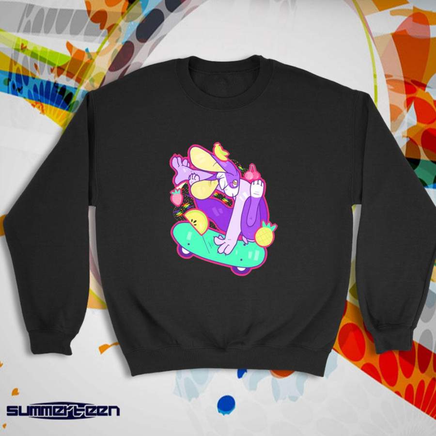 Radical Rabbit Skateboarding Women’S Sweatshirt