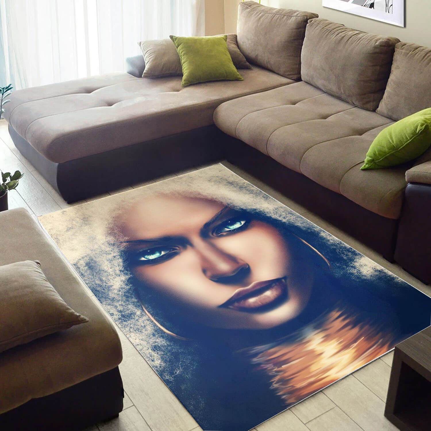 African American Area Rugs Beautiful Girl With Afro African American Carpet Afrocentric Decor Ideas BPS01633