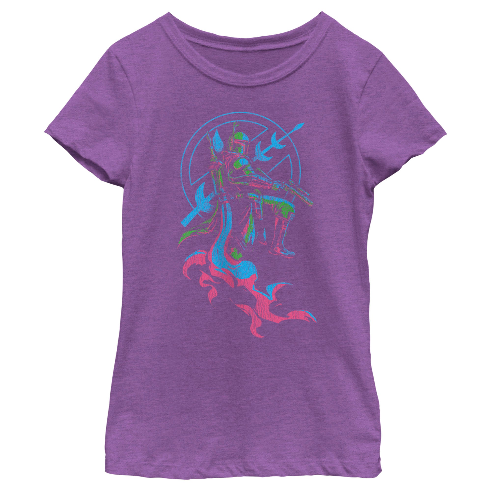 The Book Of Boba Fett Girl’S Boba Fett Seal  T-Shirt