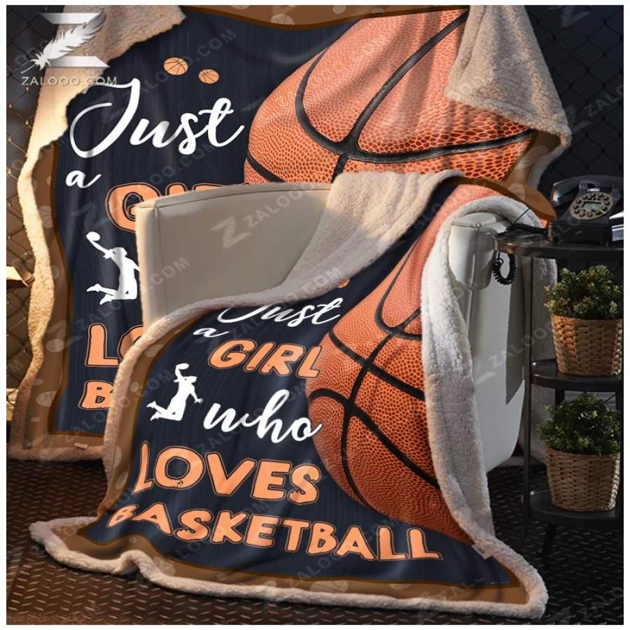 Zalooo Blanket – Basketball – Just A Girl