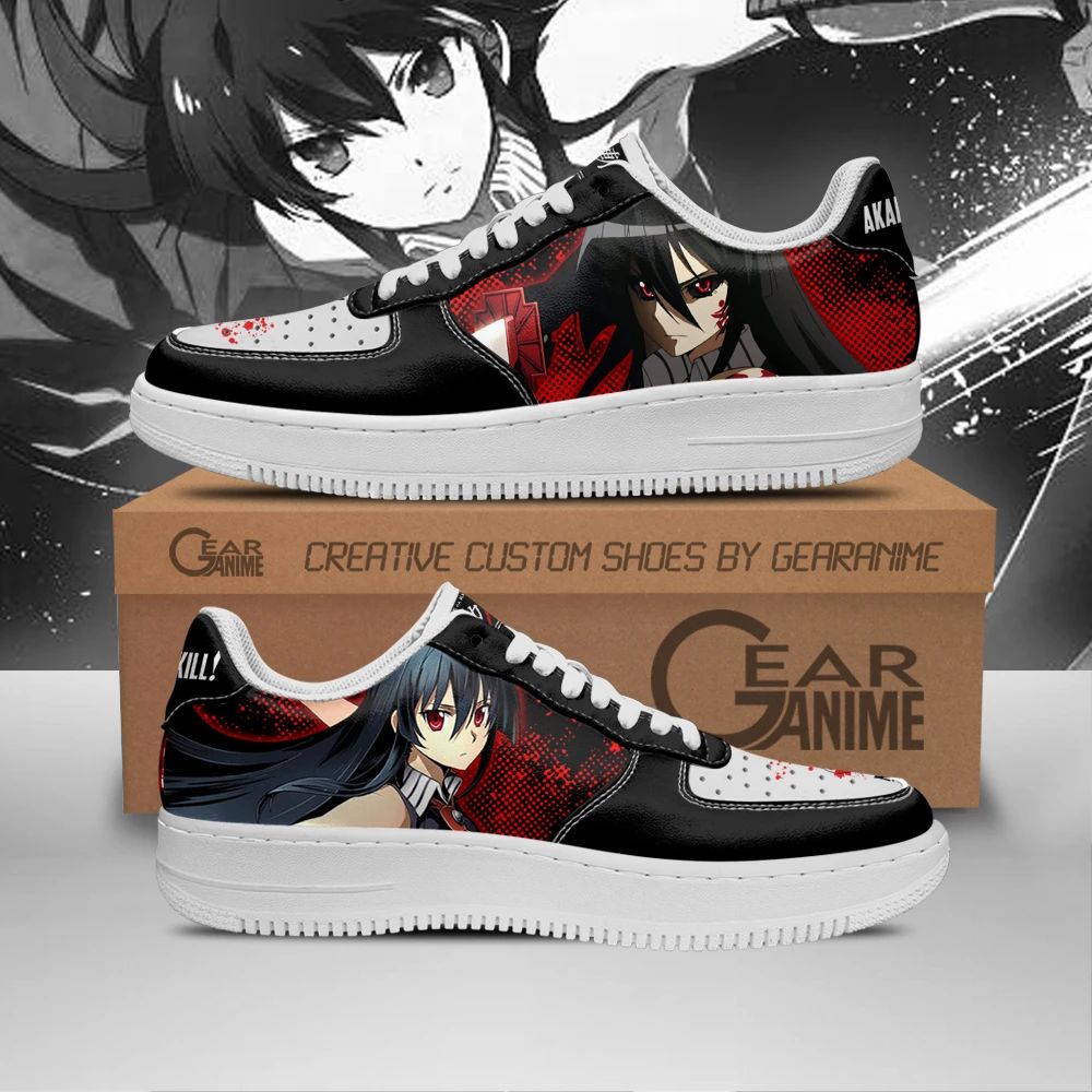 Akame Shoes Akame Ga Kill Custom Anime Sneakers Unisex Men Women