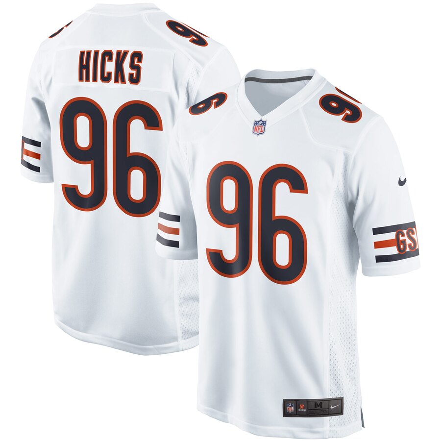 Akiem Hicks Chicago Bears Nike Event Game Jersey – White