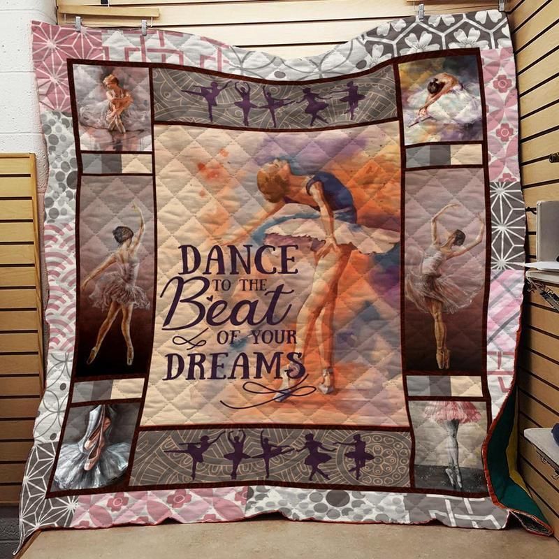 Ballet To The Beat 3D Quilt Blanket HGM11