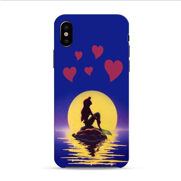 The Moon Ariel Little Mermaid iPhone XS 3D Case