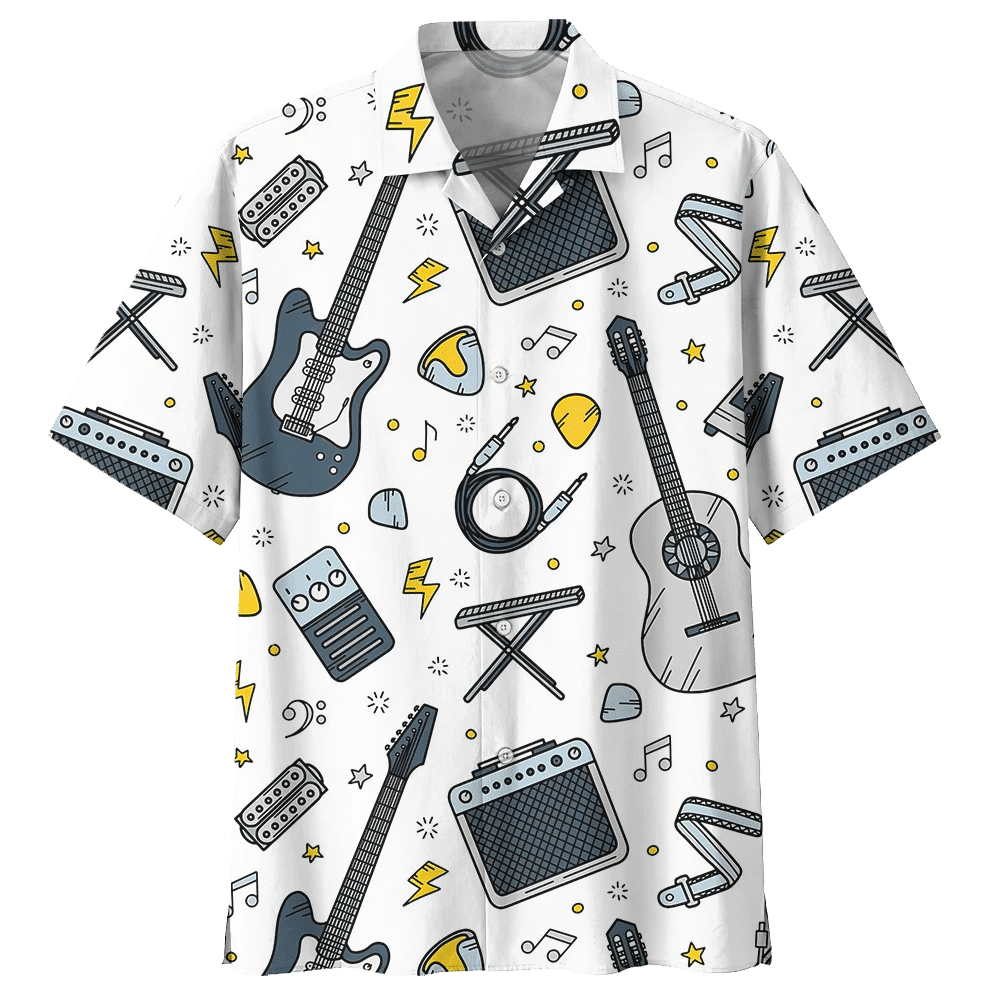 Guitar Hawaii Shirt 632423 Ha76144