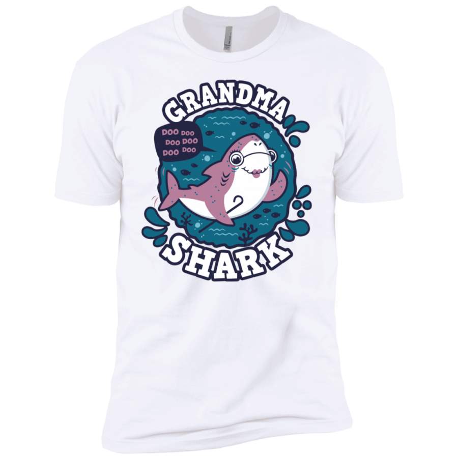 Shark Family trazo – Grandma Boys Premium T-Shirt