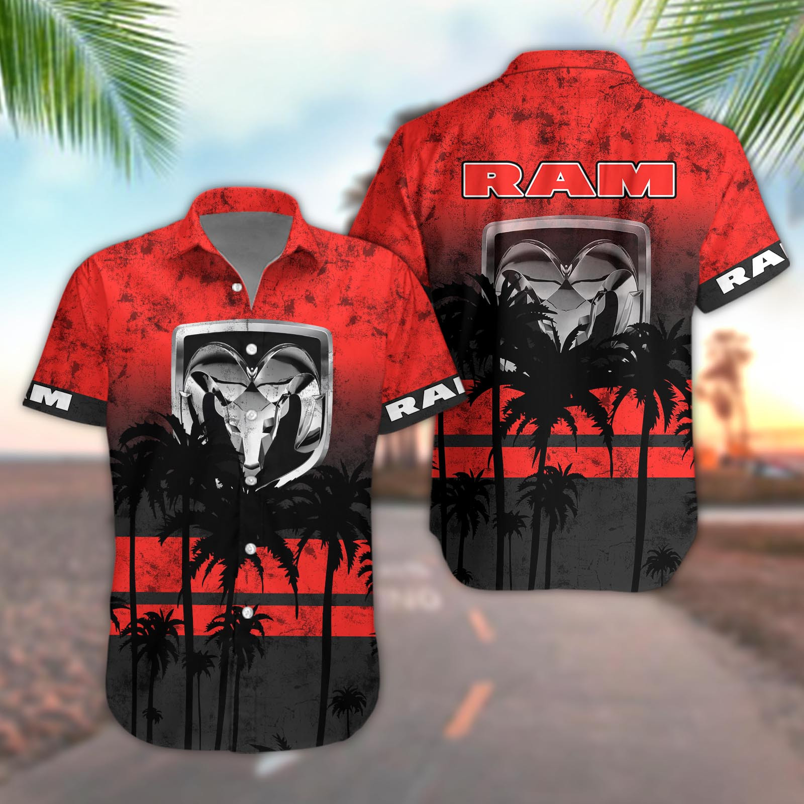 Ram Truck Aloha Shirt