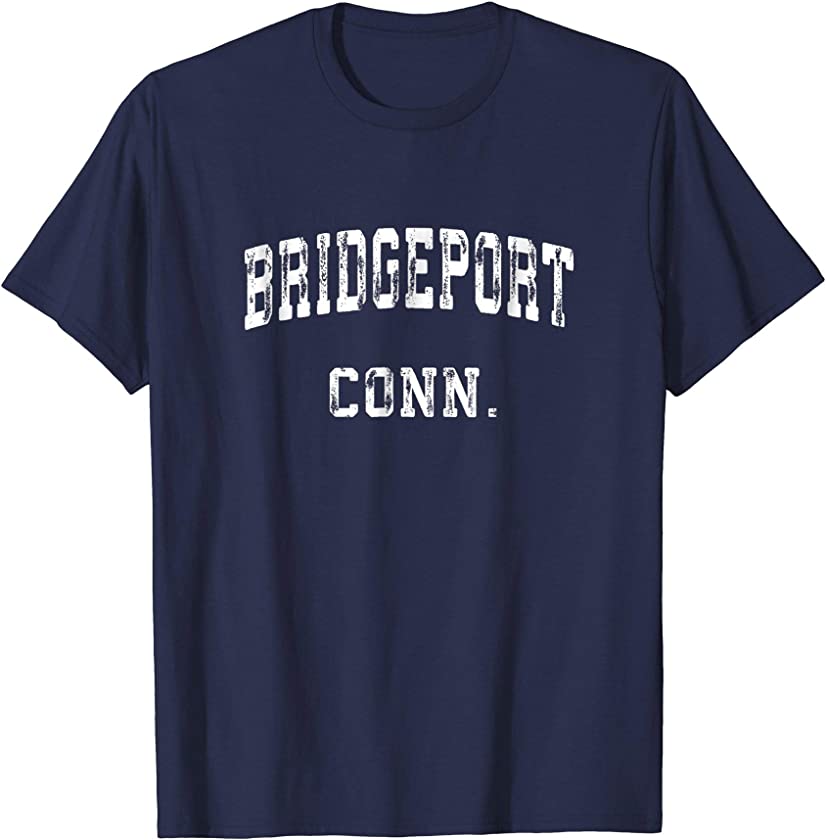 Bridgeport Connecticut CT T-Shirt Vintage Athletic Sports