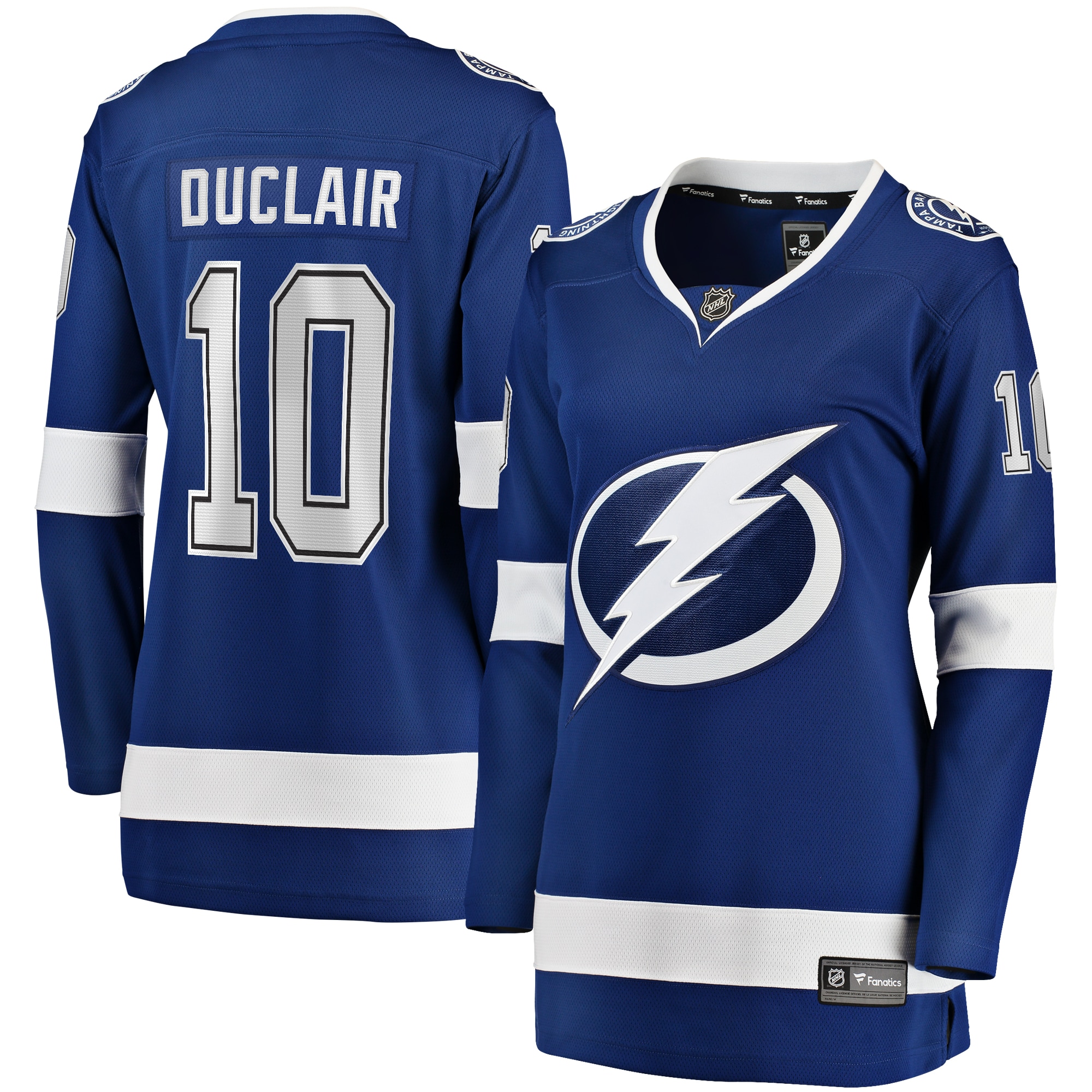 Anthony Duclair Tampa Bay Lightning Branded Women's Home Breakaway Player Jersey – Blue