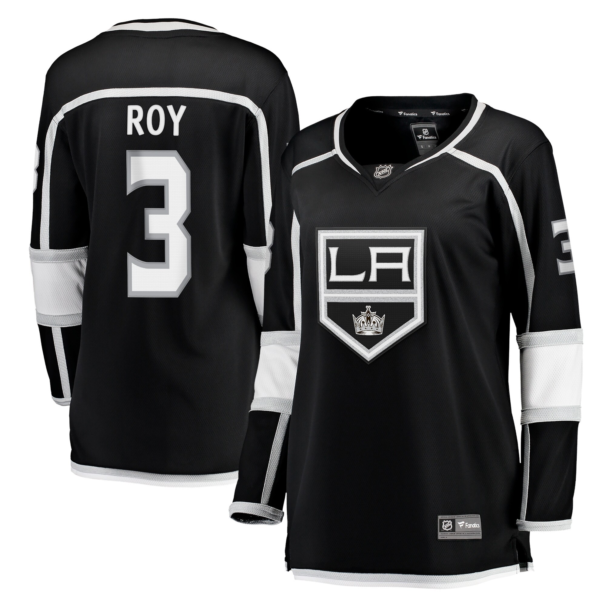 Women's Los Angeles Kings Matt Roy Black Home Team Breakaway Player Jersey