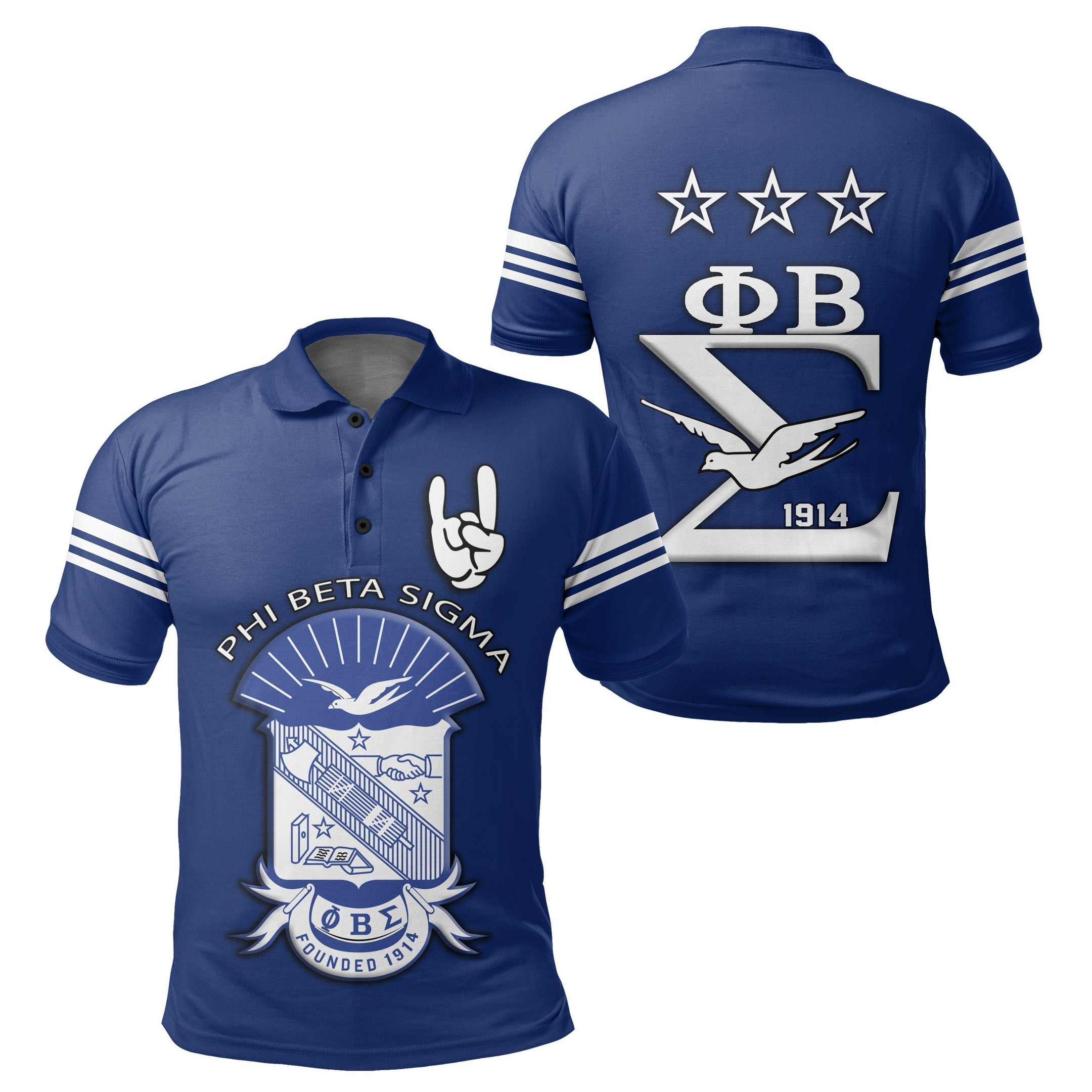 Fraternity Polo – Phi Beta Sigma Pbs Style Polo Shirt