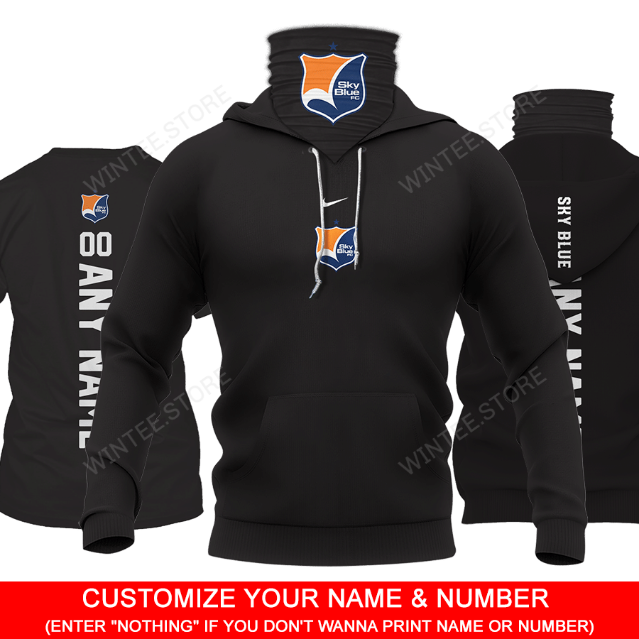 09SkyBlueFC002 – CUSTOMIZE YOUR NAME & NUMBER – HOT SALE 3D PRINTED