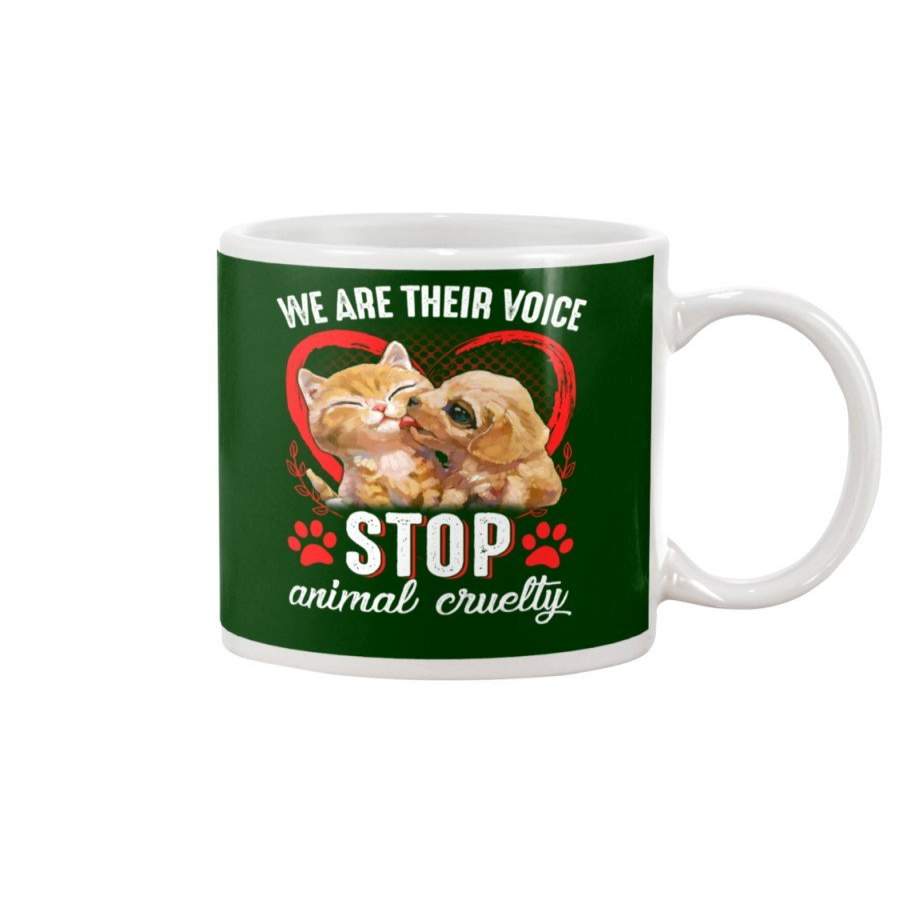 Stop Animal Cruelty T-Shirt Mug