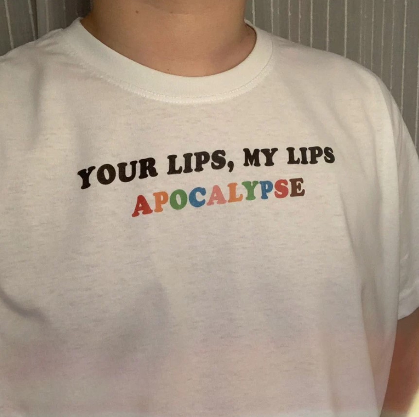 Your Lips  My Lips Apocalypse Tee Shirt Outfits