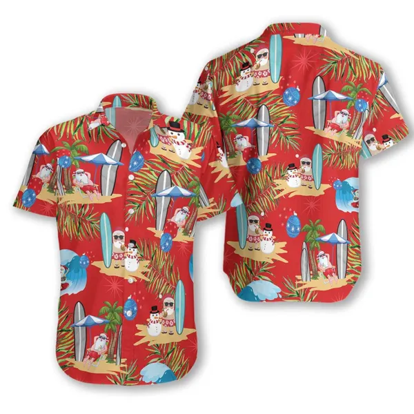 Merry Christmas Santa Claus Hawaii Shirt For Men Women Adult Ha109241