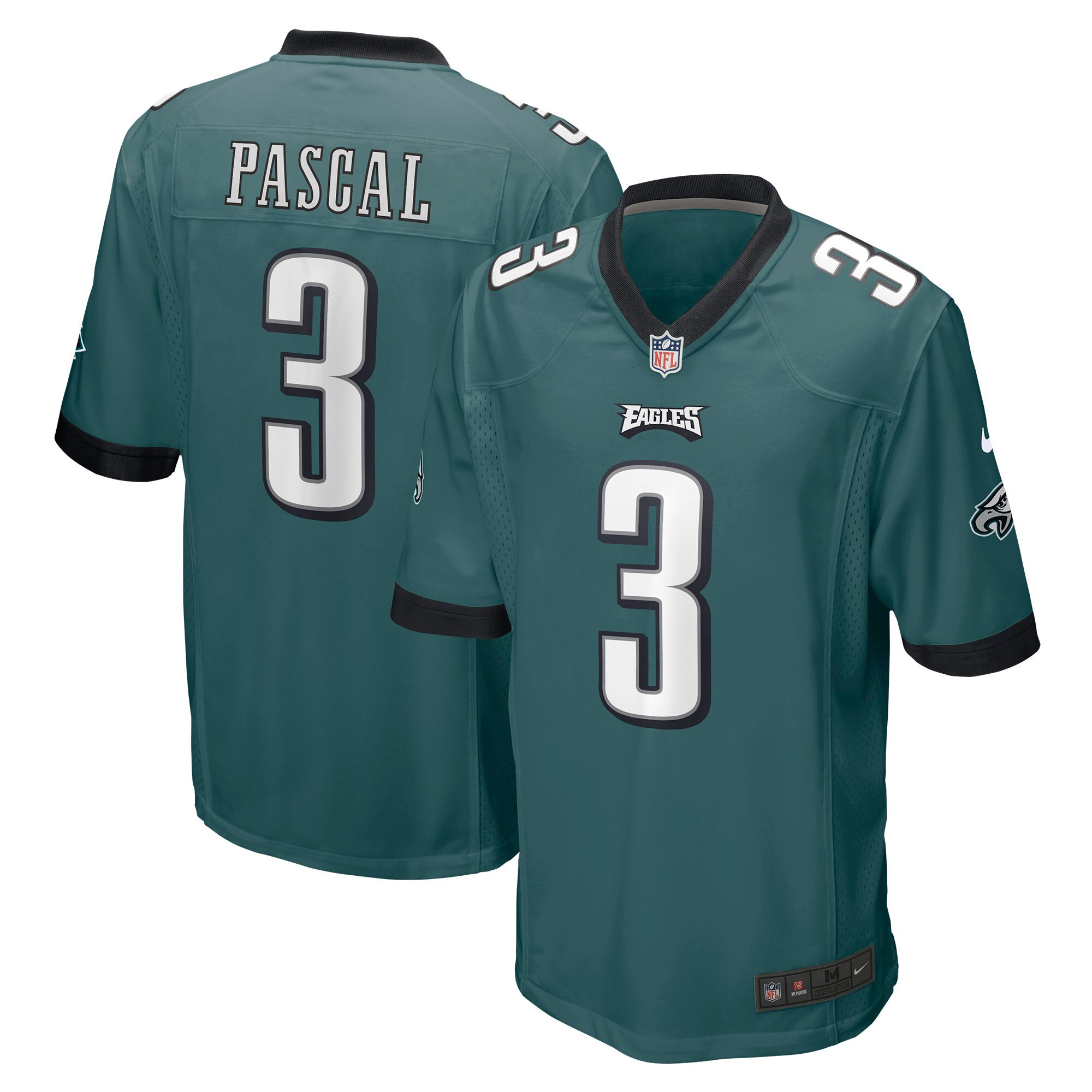 Zach Pascal Philadelphia Eagles Game Jersey – Green NFL