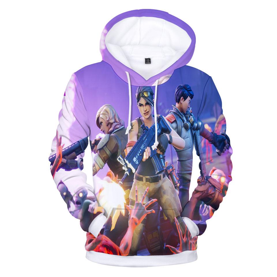 Fortnite Hoodies - Fortnite Brite Bomber 3D Hoodie - TopTrendingUS