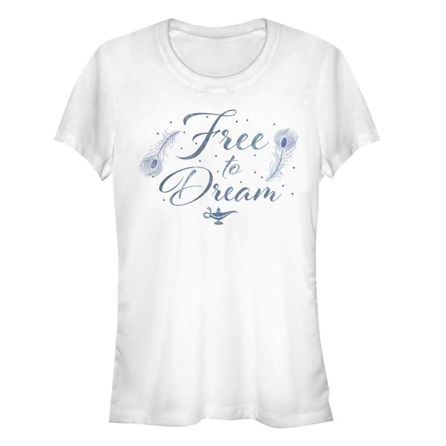 Aladdin Junior’s Free to Dream Feather  T Shirt