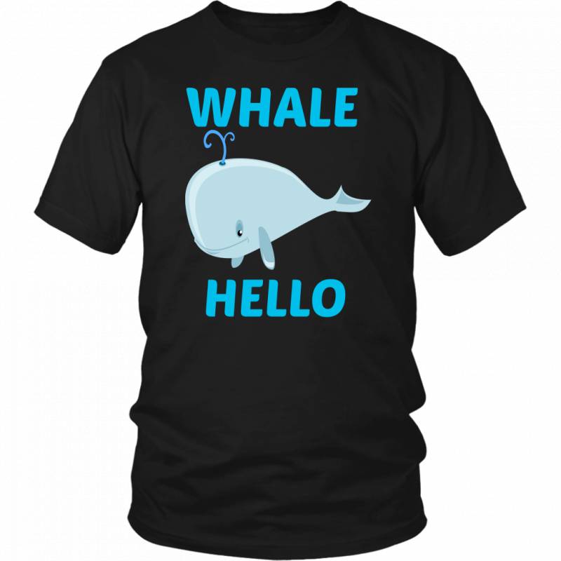 Whale Hello Unisex T-Shirt