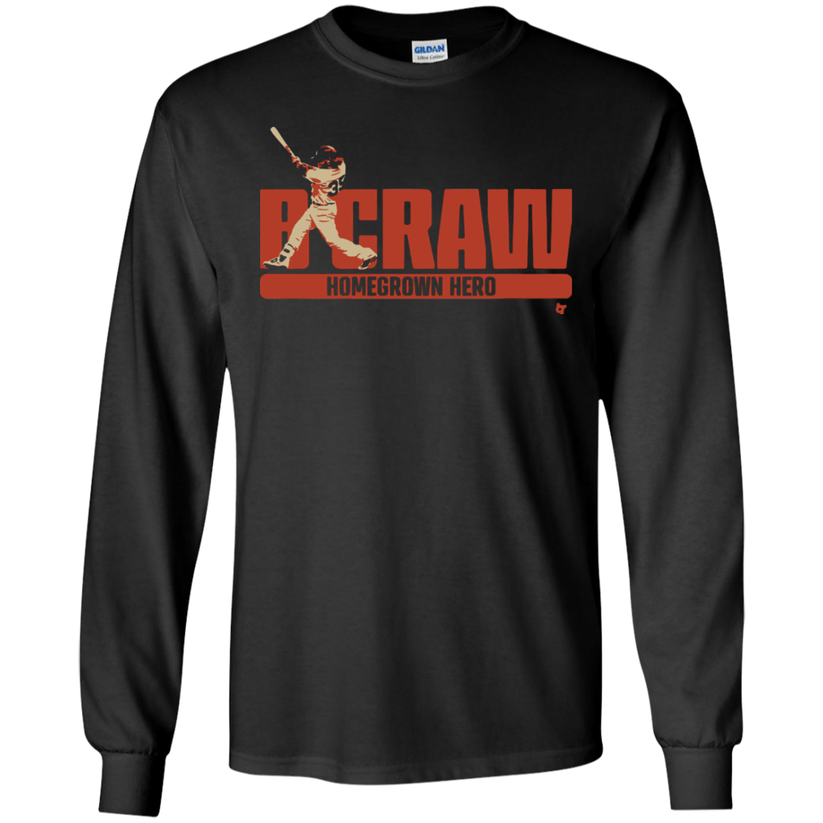 B Craw Shirt Brandon Crawford San Francisco Giants 2018 shirt Ultra Cotton Shirt