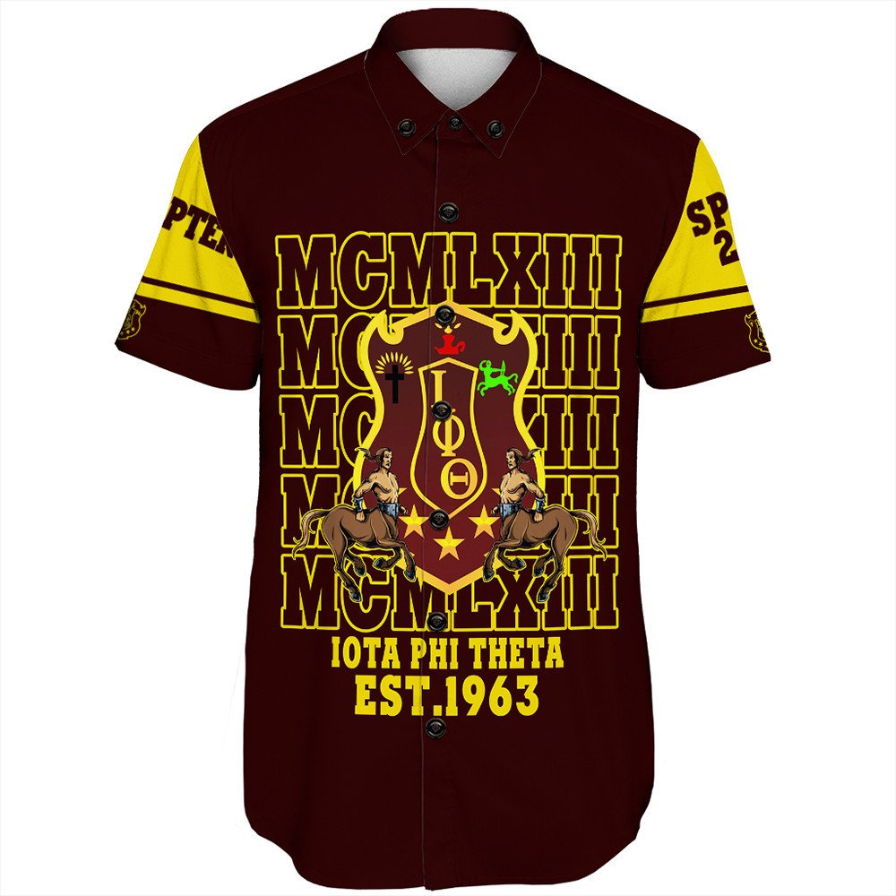 Wonder Print Shop Shirt – Personalized Iota Phi Theta Mcm Style Short Sleeve Shirt