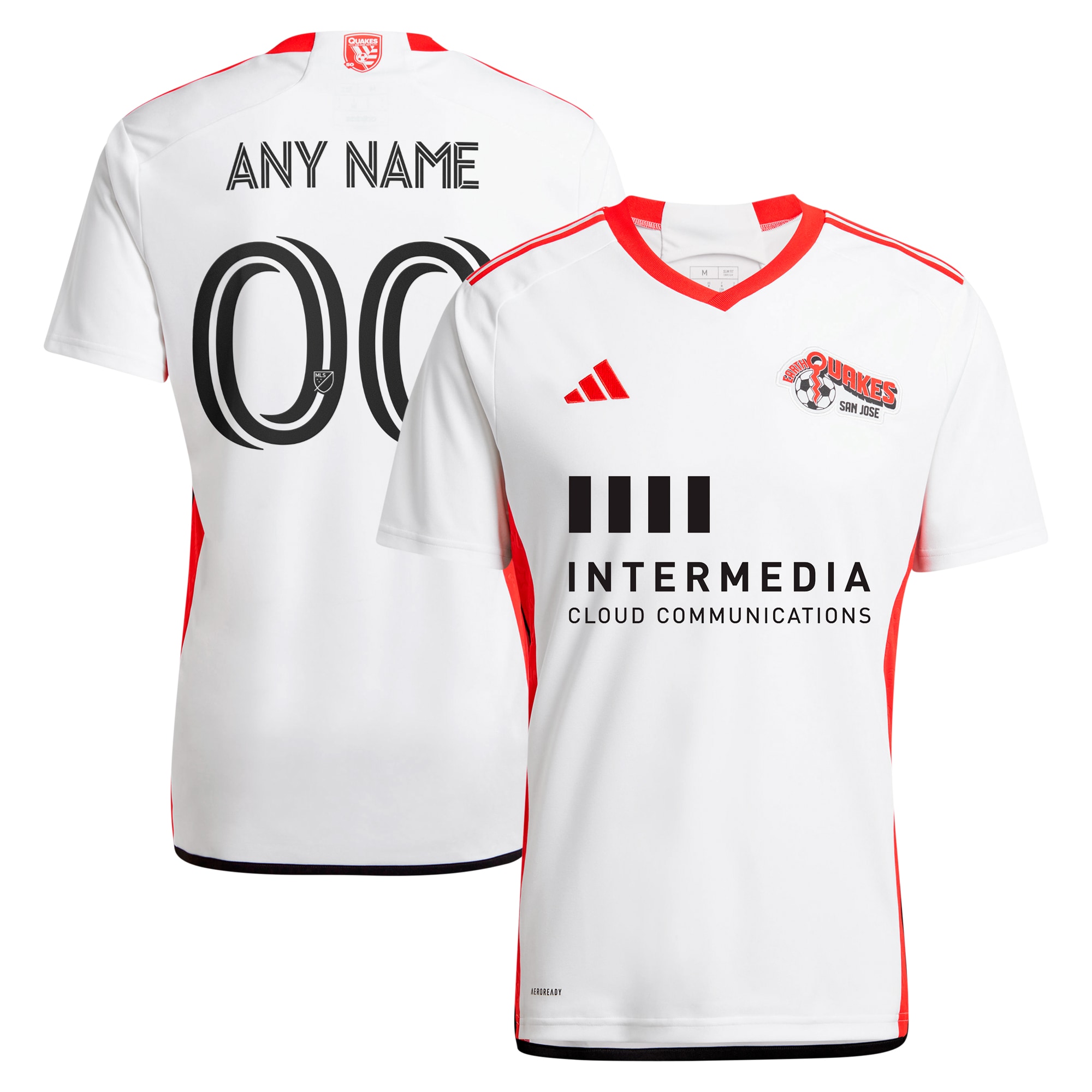 San Jose Earthquakes 2024 The 50 Kit Replica Custom Jersey – White