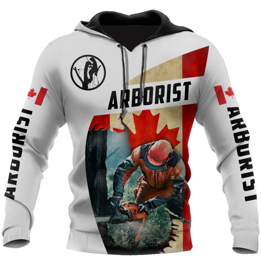 All Over Printed Arborist Hoodie MEI10052003-MEI