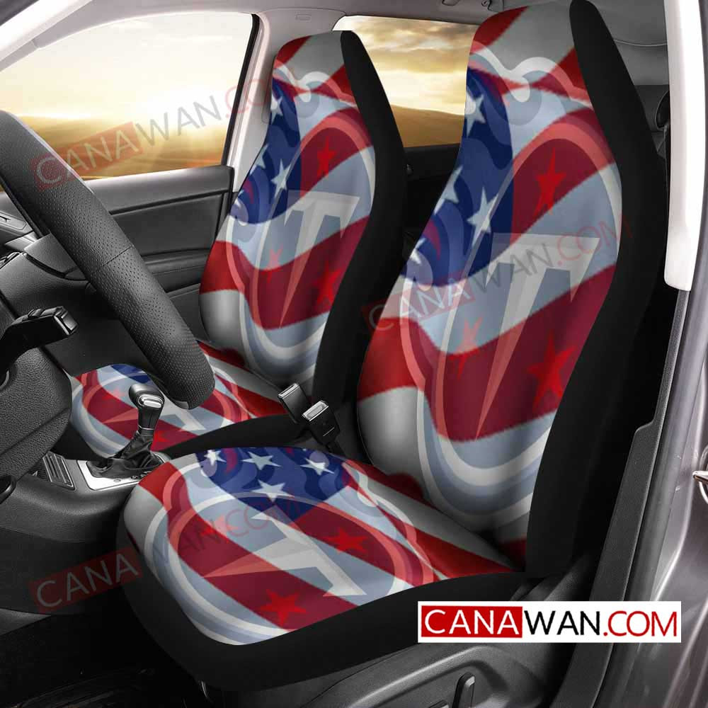 Tennessee Titans Style187 3D Customized Personalized Car Seat Cover